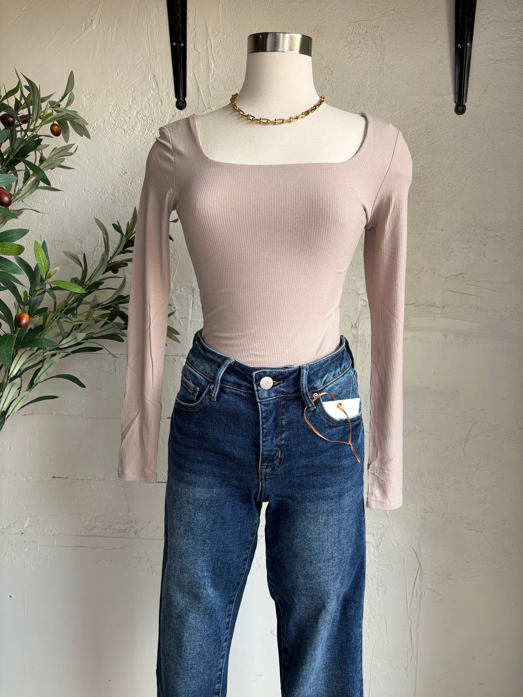 Kayla Ribbed Top