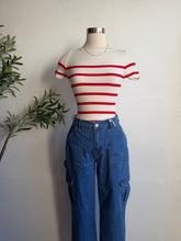 Load image into Gallery viewer, Vale Striped Top
